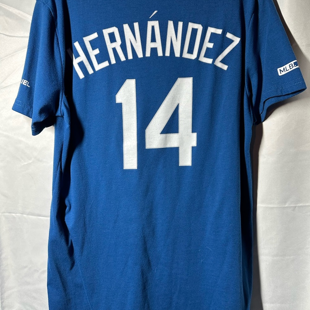 Dodgers Kike Hernandez 14 T-Shirt - Picture 2 of 5